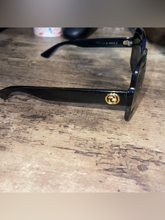 Gucci Womens Black Logo 001-54-22-140 M Eyewear Frame Only main image 4